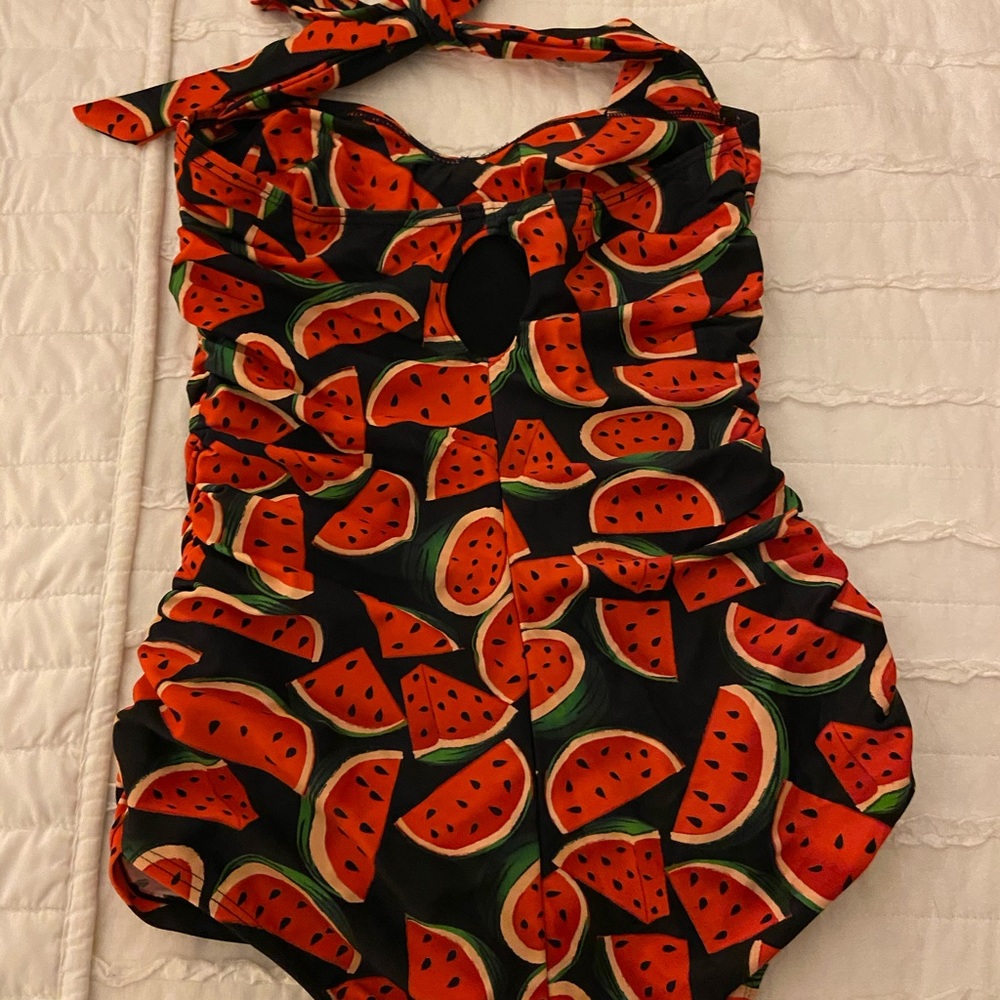 NWOT Unique Vintage Watermelon One Piece-MEDIUM - Picture 5 of 6